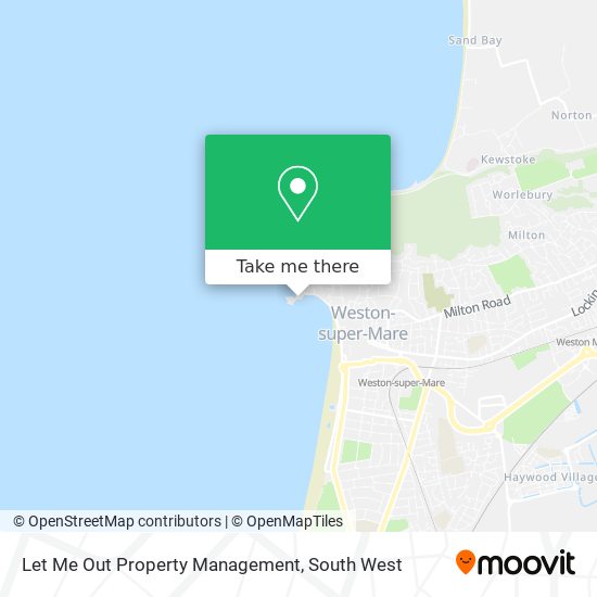 Let Me Out Property Management map