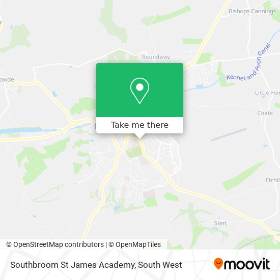 Southbroom St James Academy map