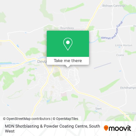 MDN Shotblasting & Powder Coating Centre map