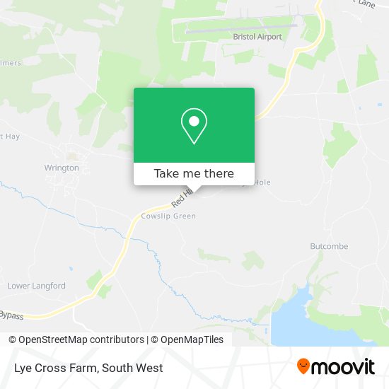 Lye Cross Farm map