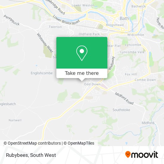 Rubybees map