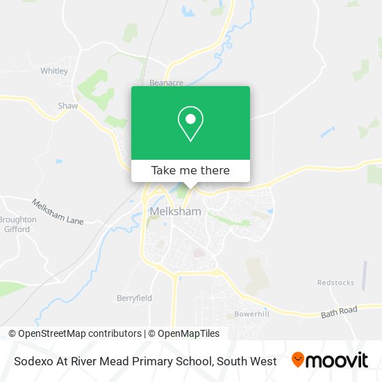 Sodexo At River Mead Primary School map