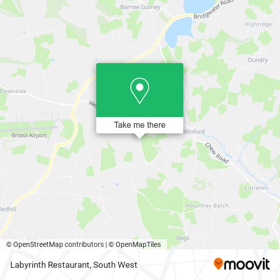 Labyrinth Restaurant map