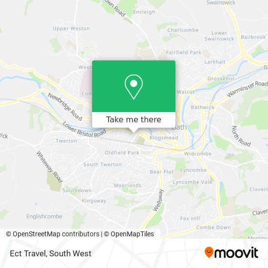 Ect Travel map