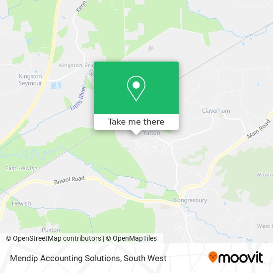 Mendip Accounting Solutions map