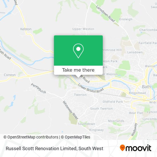 Russell Scott Renovation Limited map