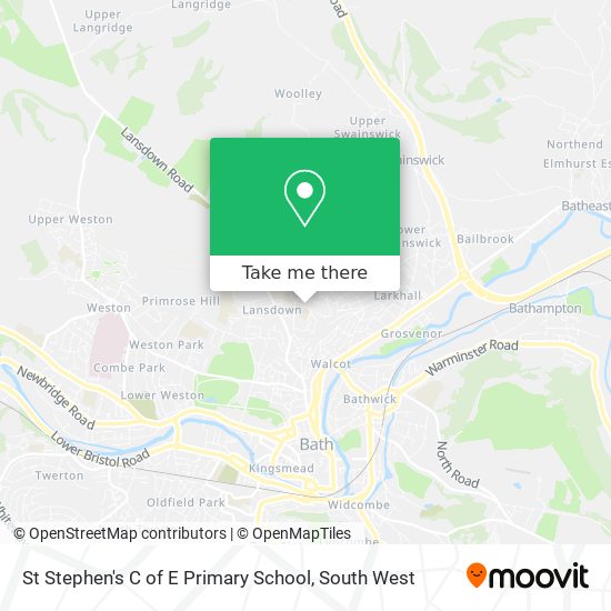 St Stephen's C of E Primary School map