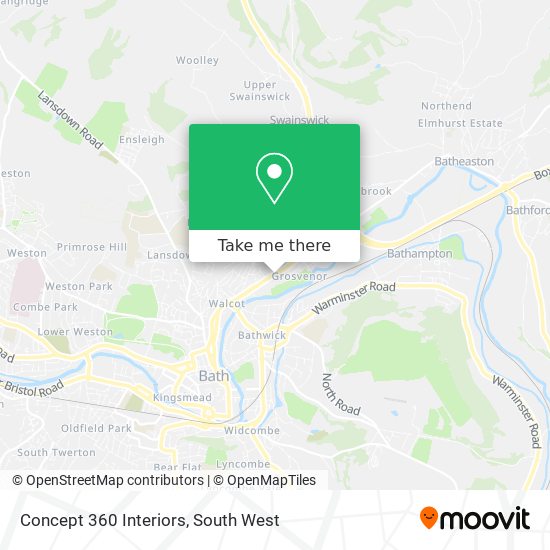 Concept 360 Interiors map