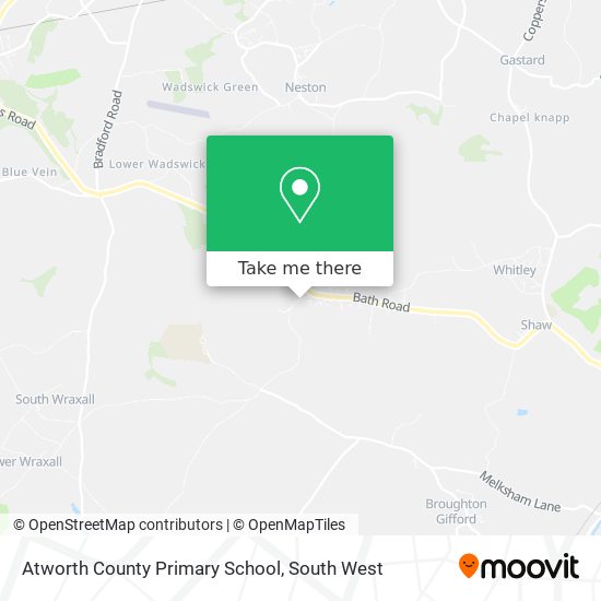 Atworth County Primary School map