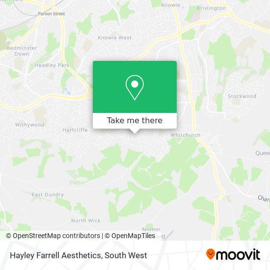 Hayley Farrell Aesthetics map