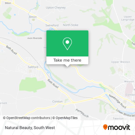 Natural Beauty map