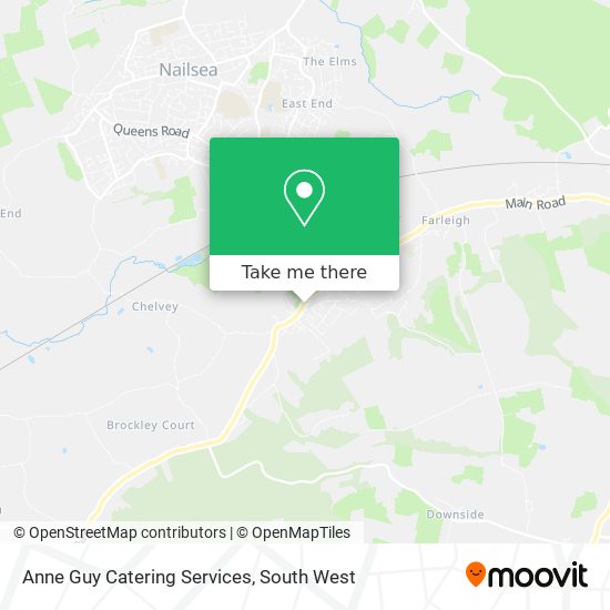 Anne Guy Catering Services map