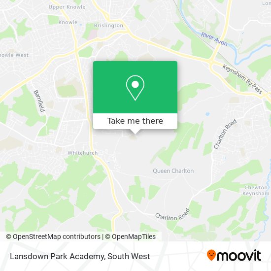 Lansdown Park Academy map