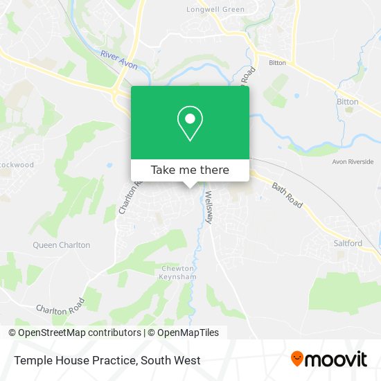 Temple House Practice map