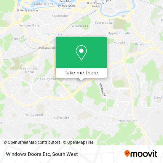 How to get to Windows Doors Etc in Bristol, City Of by Bus or Train?