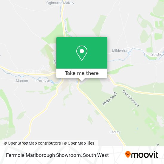 Fermoie Marlborough Showroom map
