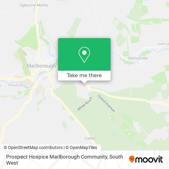 Prospect Hospice Marlborough Community map