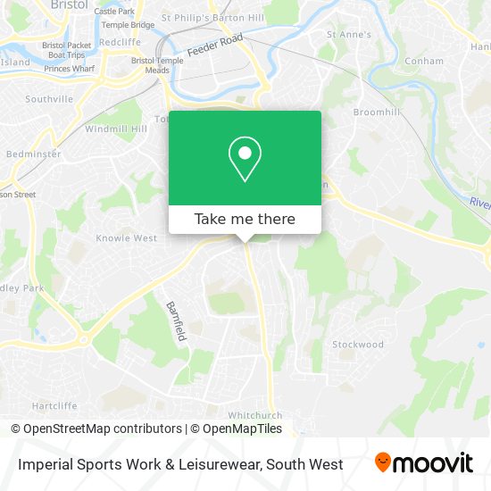 Imperial Sports Work & Leisurewear map