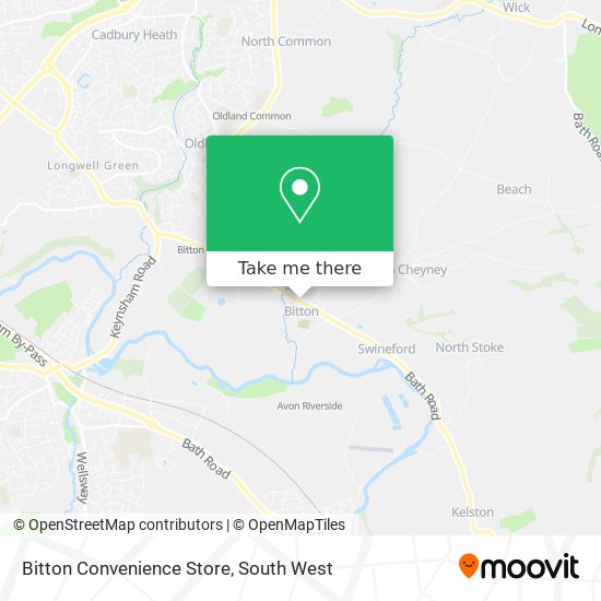 Bitton Convenience Store map