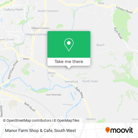 Manor Farm Shop & Cafe map