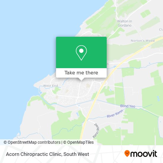 Acorn Chiropractic Clinic map