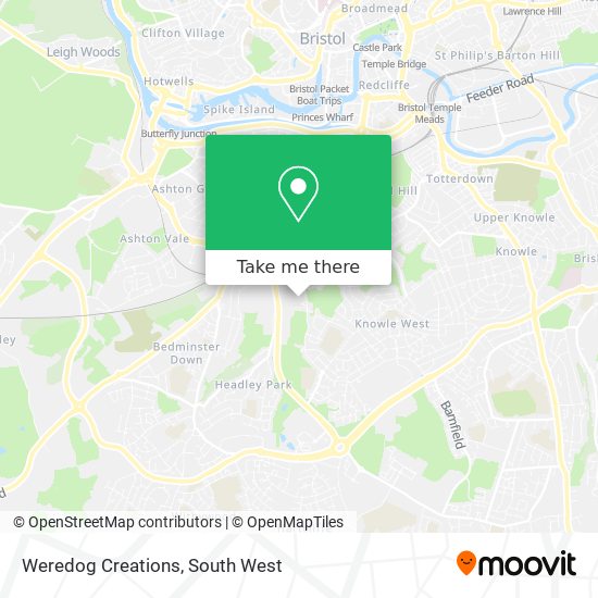 Weredog Creations map