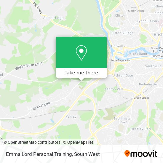 Emma Lord Personal Training map