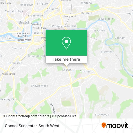 Consol Suncenter map