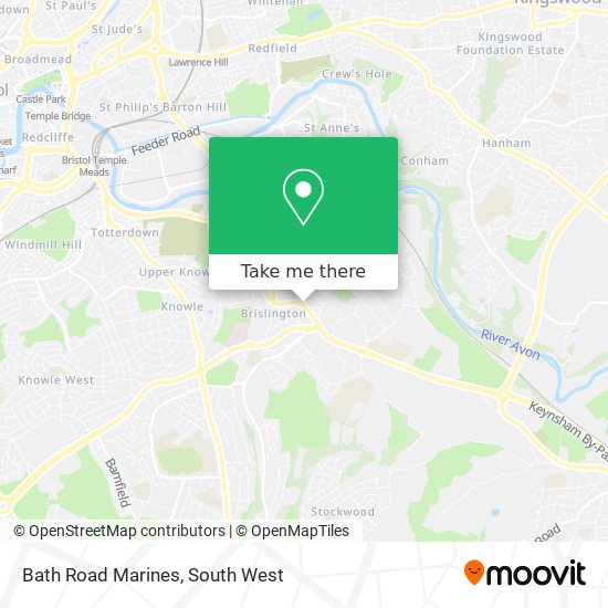 Bath Road Marines map