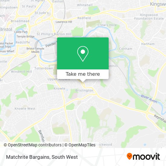 Matchrite Bargains map