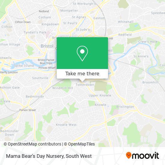Mama Bear's Day Nursery map