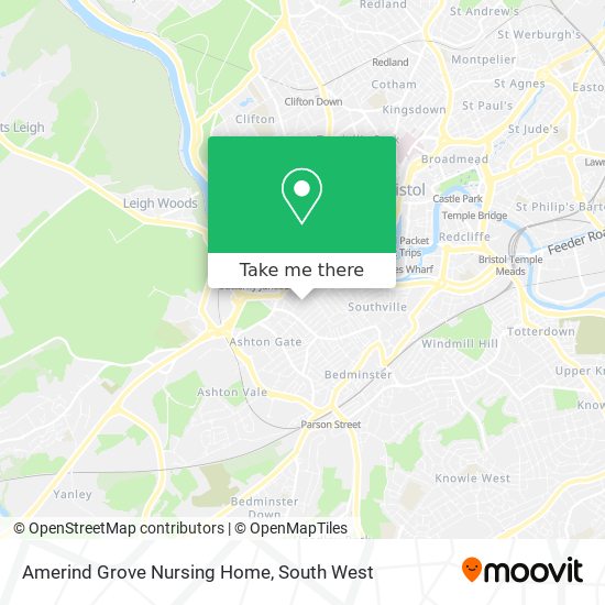 Amerind Grove Nursing Home map