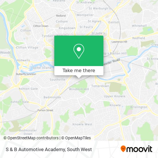 S & B Automotive Academy map