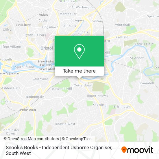 Snook's Books - Independent Usborne Organiser map