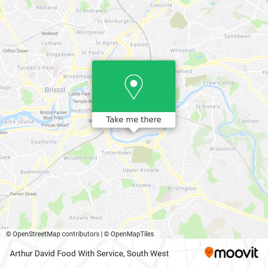Arthur David Food With Service map