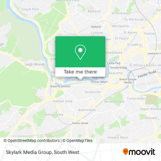 Skylark Media Group map