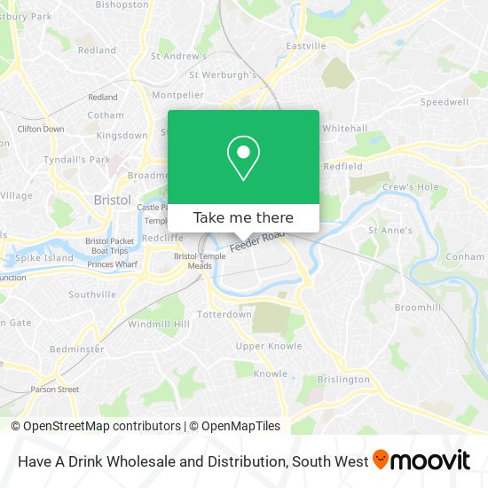 Have A Drink Wholesale and Distribution map
