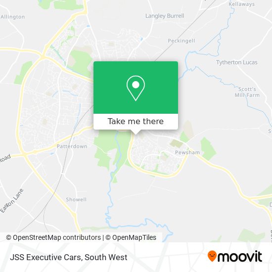 JSS Executive Cars map