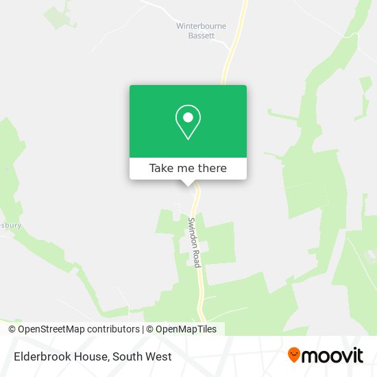 Elderbrook House map