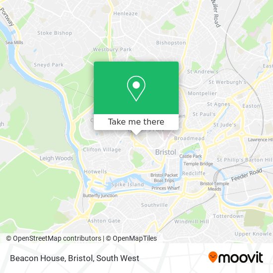 Beacon House, Bristol map