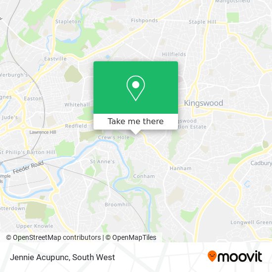 Jennie Acupunc map