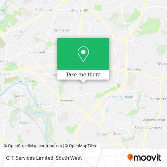 C.T. Services Limited map