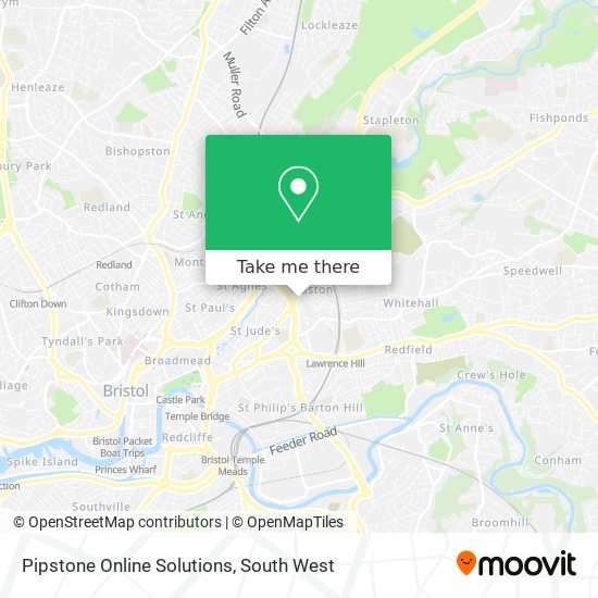 Pipstone Online Solutions map