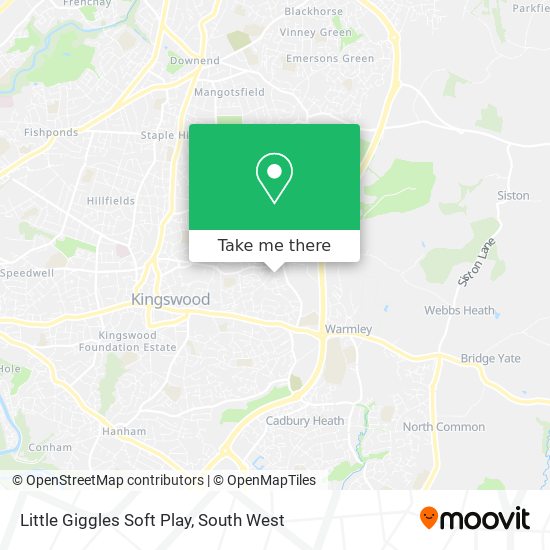 Little Giggles Soft Play map