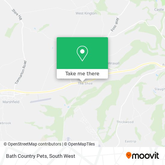 Bath Country Pets map