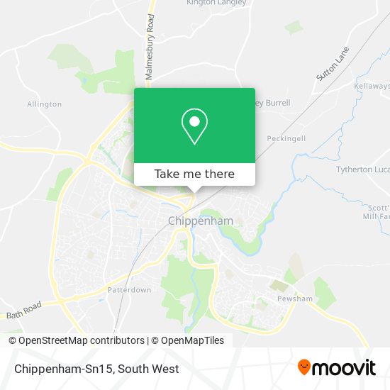 Chippenham-Sn15 map