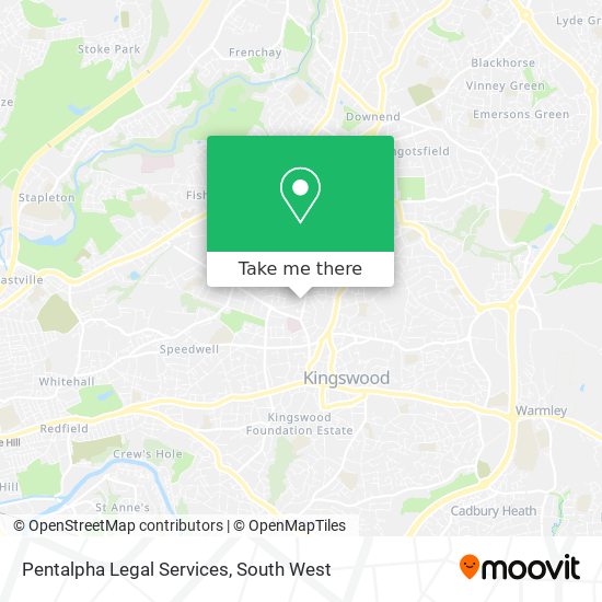 Pentalpha Legal Services map