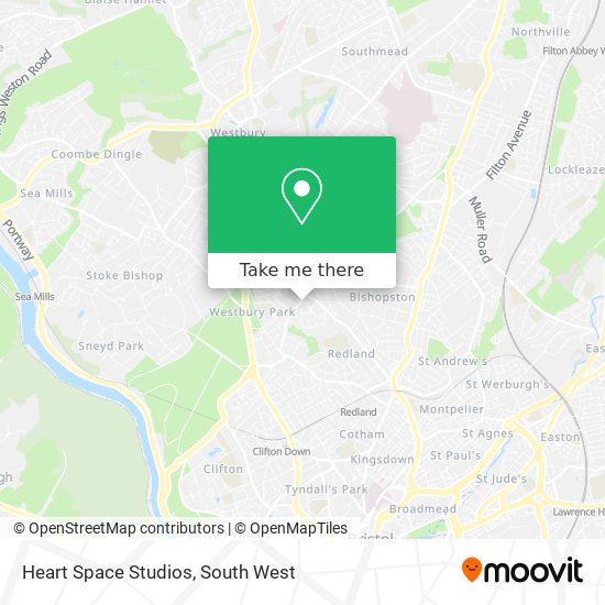 Heart Space Studios map