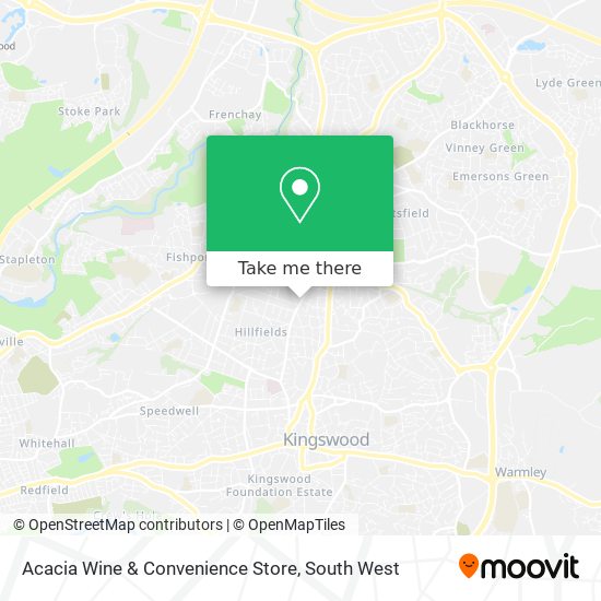 Acacia Wine & Convenience Store map