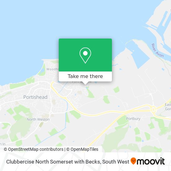 Clubbercise North Somerset with Becks map